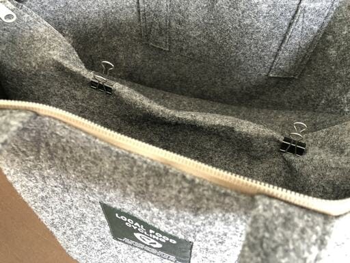 生ゴミの投入が完了したらファスナーを閉める