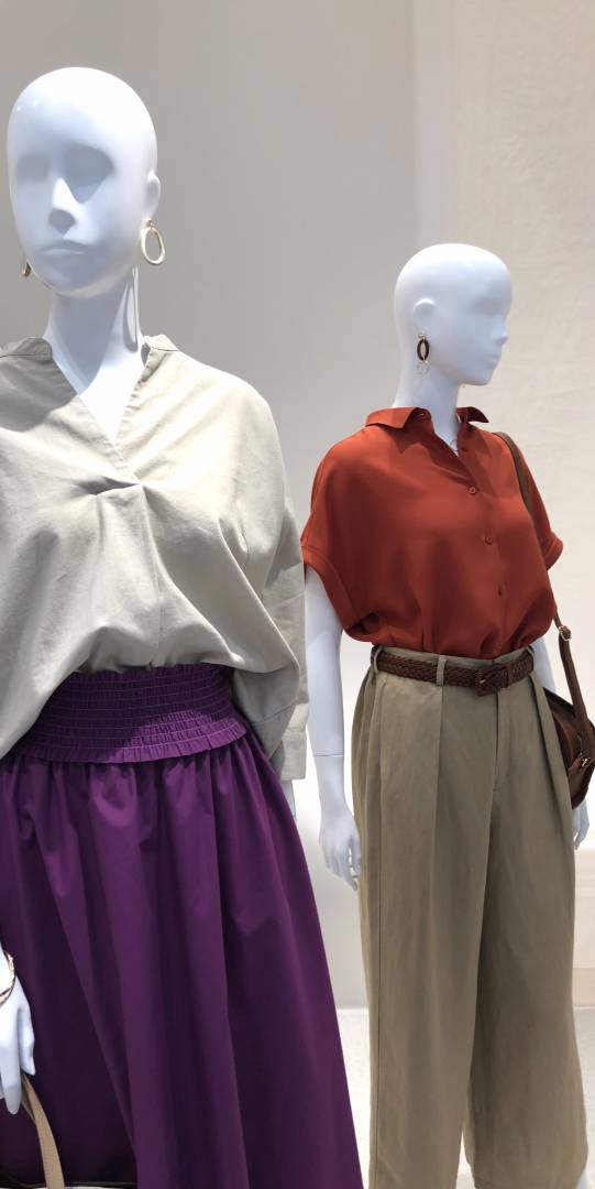 大人っぽくやわらかな印象