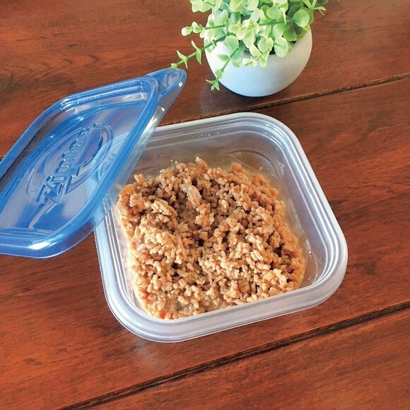 ショウガたっぷりのそぼろはお弁当