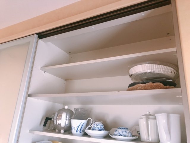 キッチン棚あきスペース