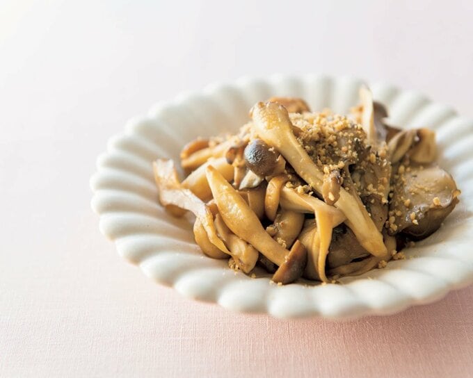 キノコの炒め物