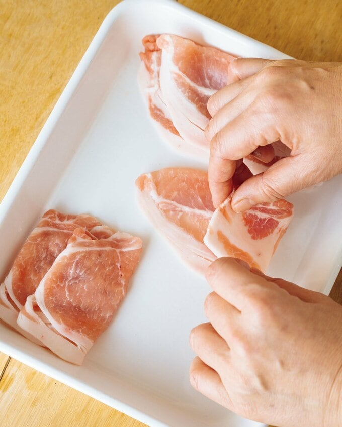 豚ロース薄切り肉