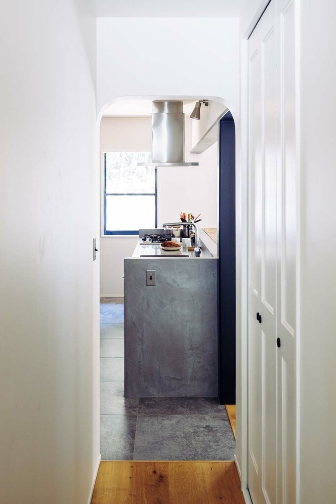 モールテックスの腰壁