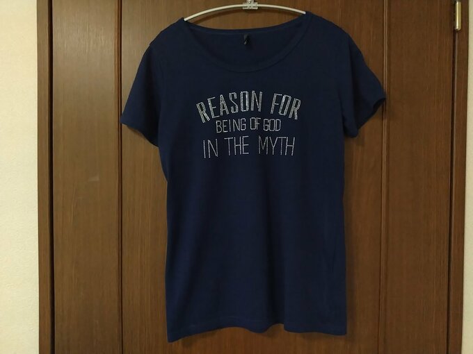 今回の捨て活で手放したTシャツ。