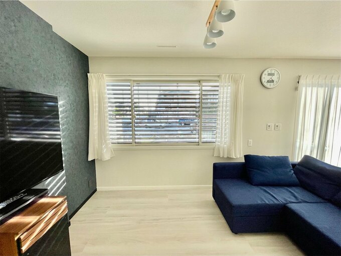 西側リビングの日中の様子