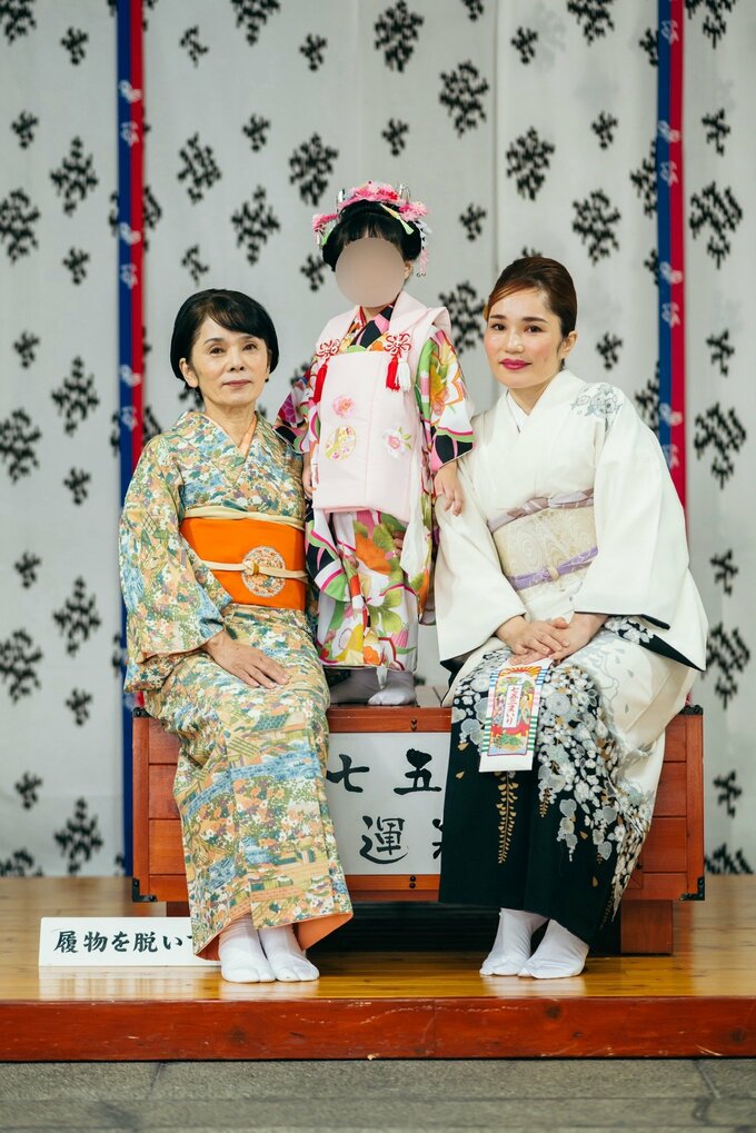 七五三の写真