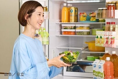 家事ラク「冷蔵庫」見つけた！たっぷり収納＆便利な4つの機能をチェック