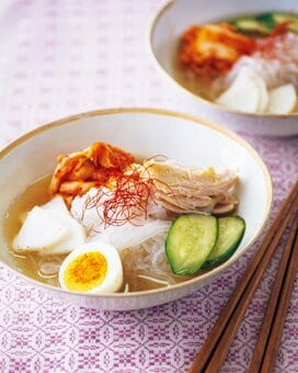 1人分なんと114キロカロリー！お酢が効いた「しらたき冷麺」レシピ