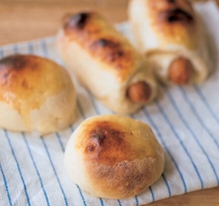 もちもち食感のパンが完成!