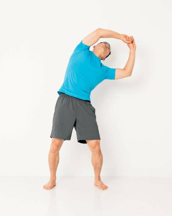 カラダを大きく回す