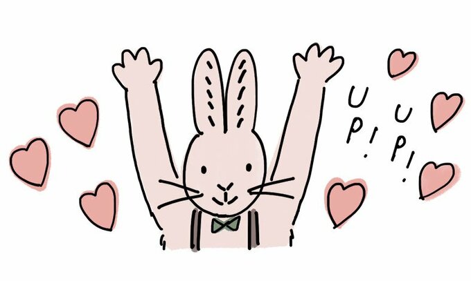 イラストウサギ
