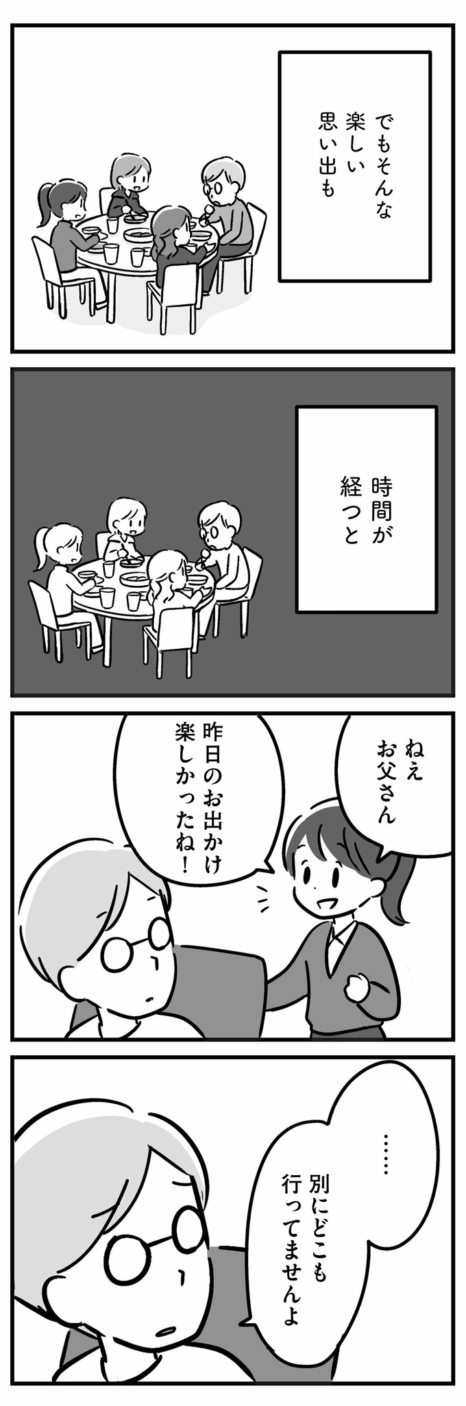 家族を忘れた父親