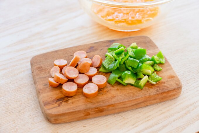 材料を切る