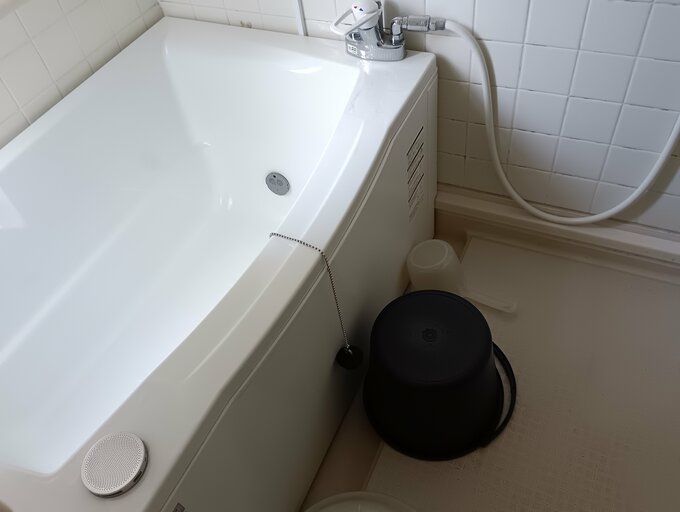 小笠原さん浴室掃除