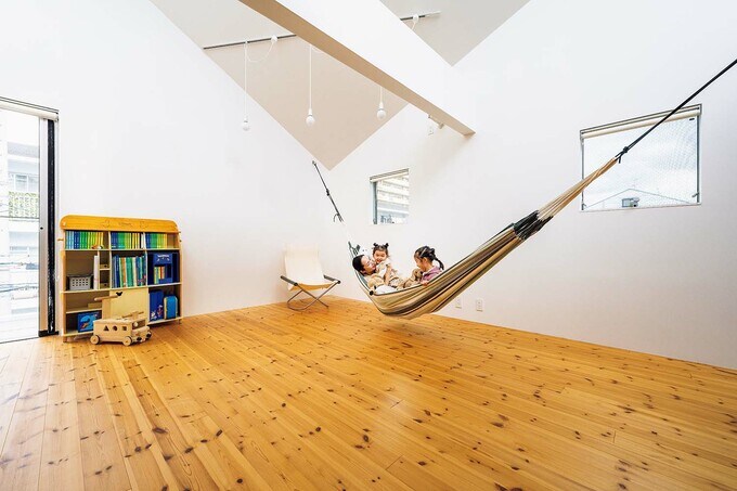 3階は将来2部屋に分けることを想定した子ども部屋が北側に配されています。