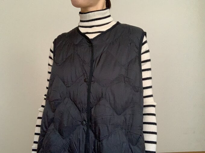 メリノクルーネックセーター