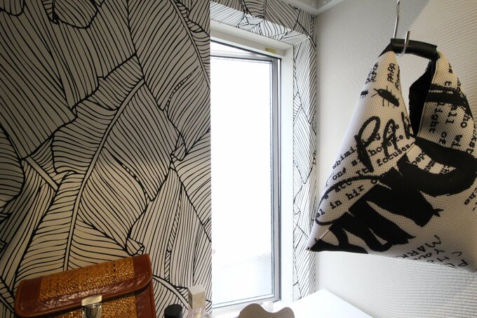 ファミリークローゼットの窓