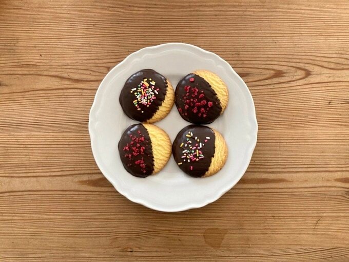 アレンジチョコクッキー完成