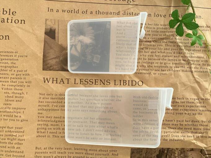 ドアポケット用仕切り2つ