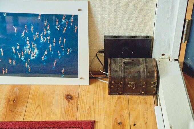 コード類の目隠し