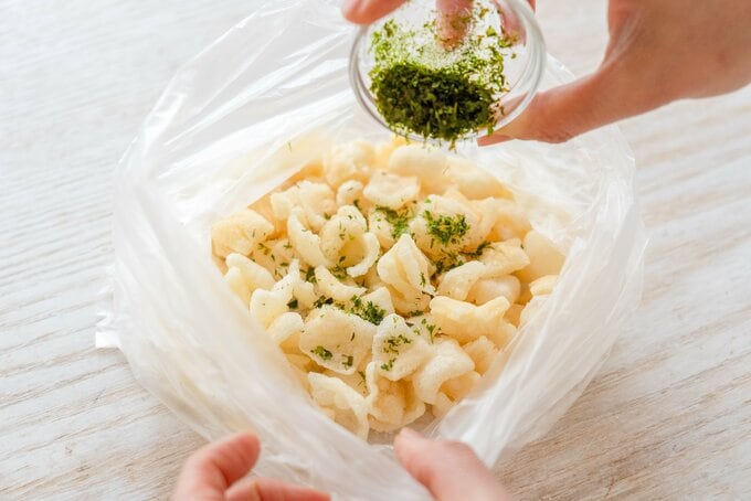 青のりを入れる