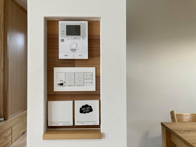 リビングのニッチ