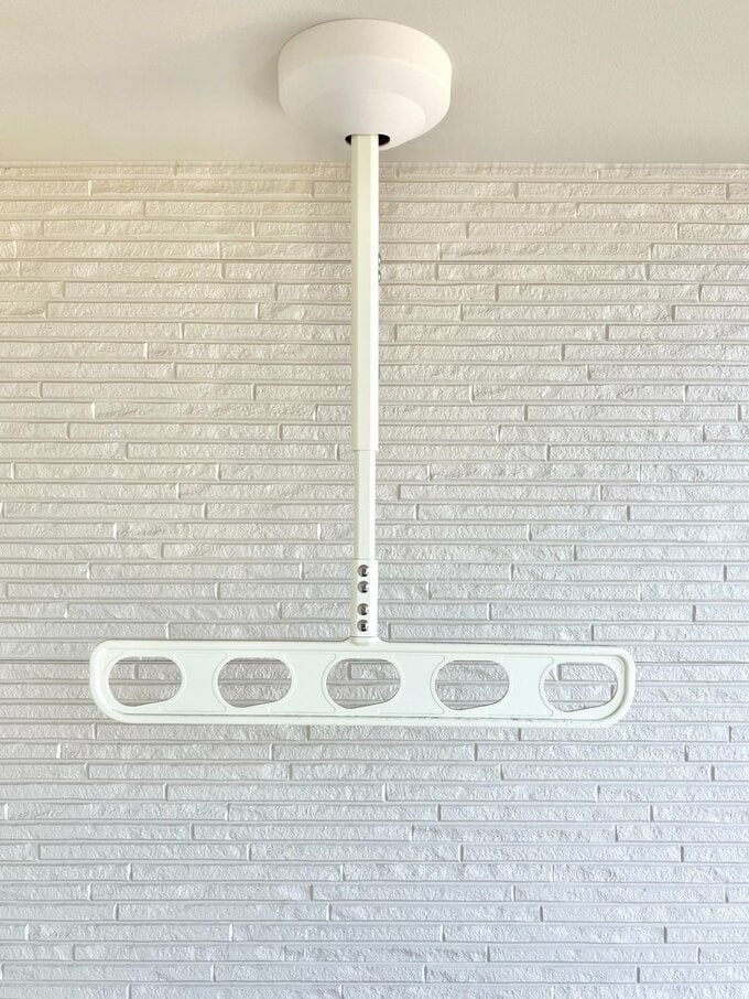 ベランダの物干し金具