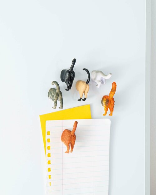 動物おしりマグネット