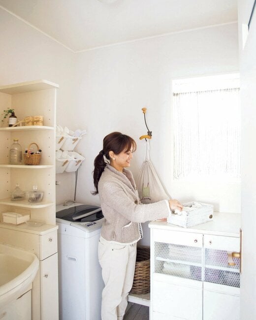 当時の洗面所写真