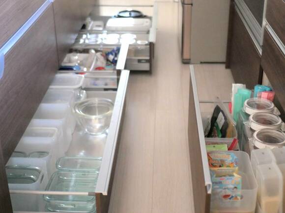 キッチンの収納