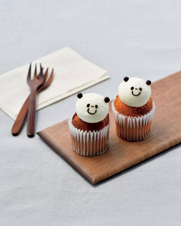 パンダカップケーキ