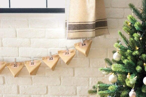 袋をガーランド風に