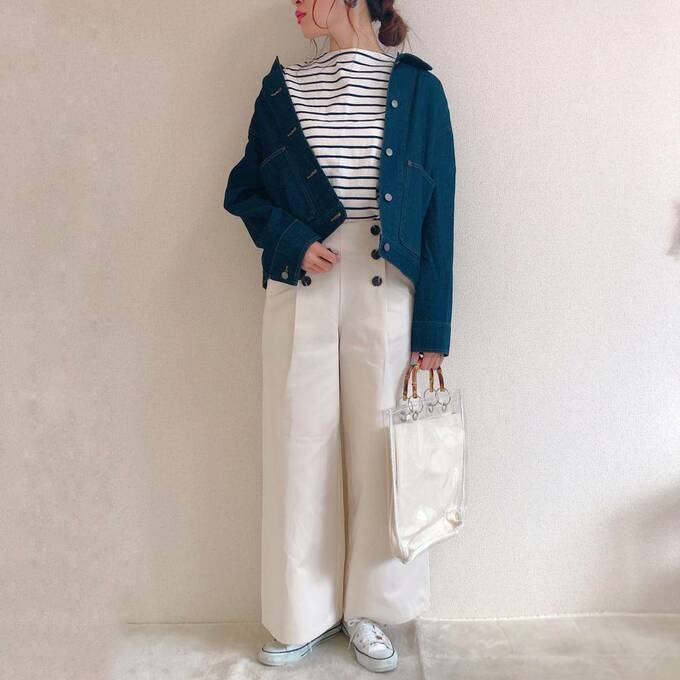 春のマリンコーデ