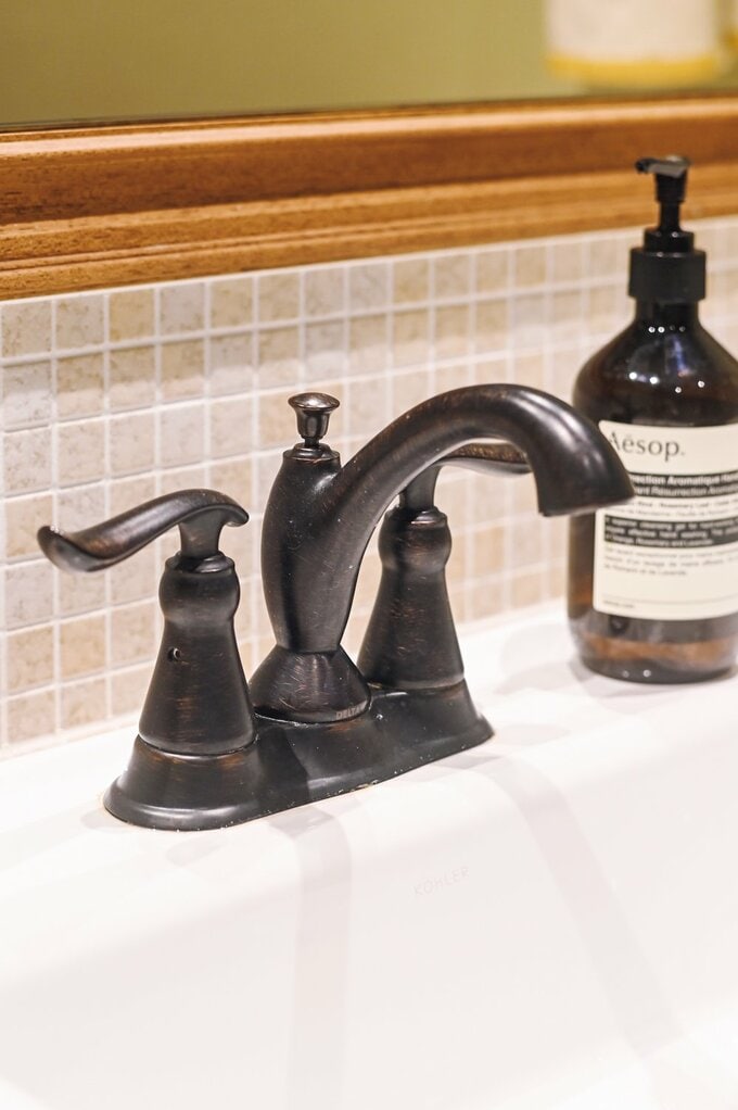 クラシカルなDELTAの水栓