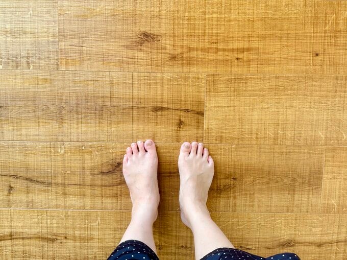 せのおさんの足