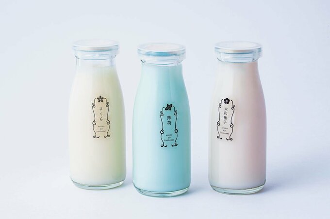 牛乳瓶の芳香剤
