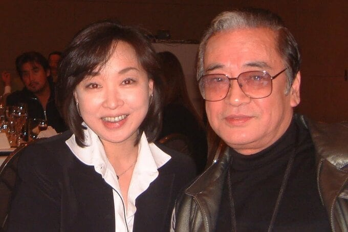 俳優・山城新伍さんと川上麻衣子さん