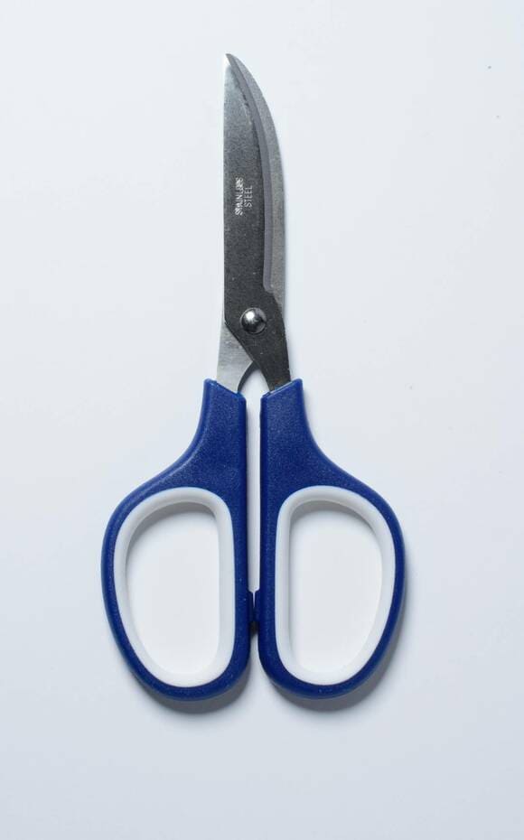 ソフトグリップつき楽々ハサミ