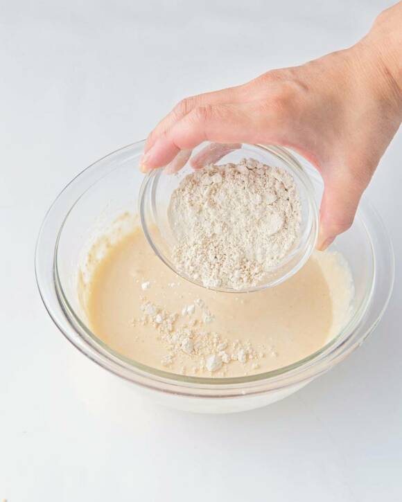 ボウルにおからパウダー