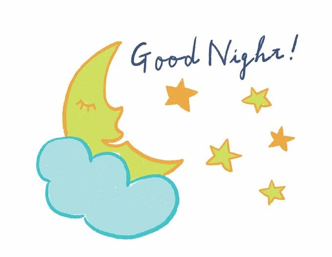 イラストお月さま