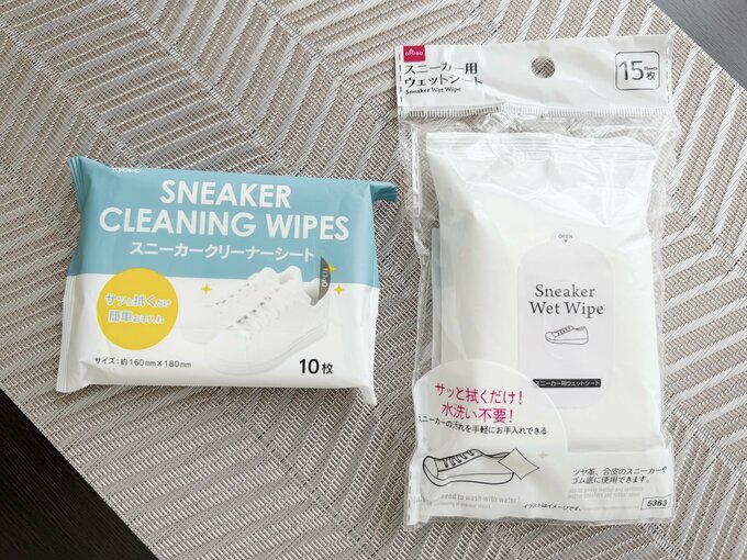 ダイソーとセリアのクリーナーシートをレポートします