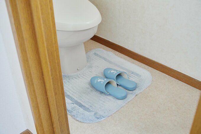 復活したトイレマット