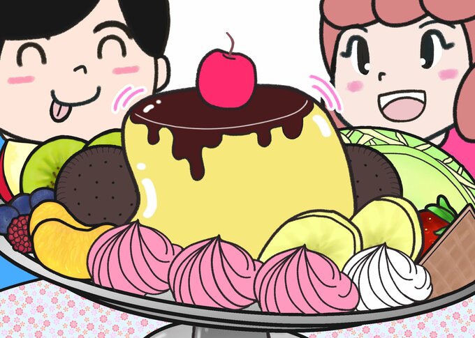 プリン間違い探し2