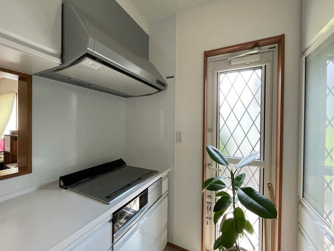 キッチンの勝手口