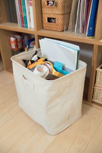 ポリエステル綿麻混・ソフトボックス