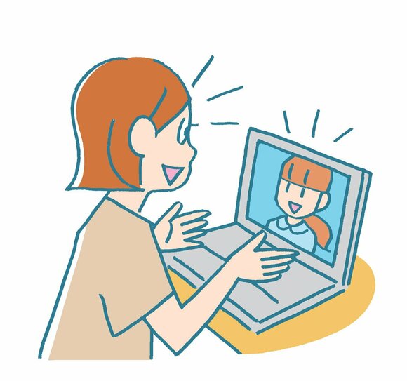 イラストオンライントーク