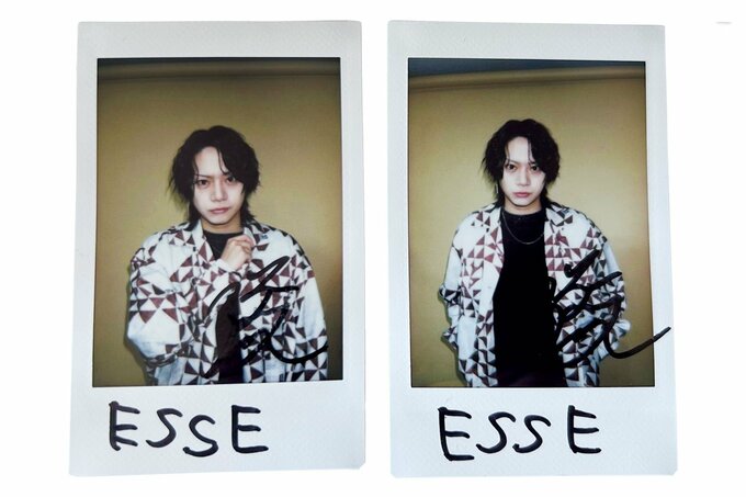 佐藤流司さんのチェキ