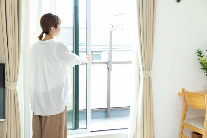空気の入れ替え