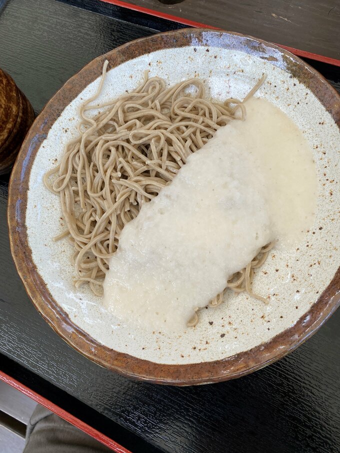 とろろぶっかけそば