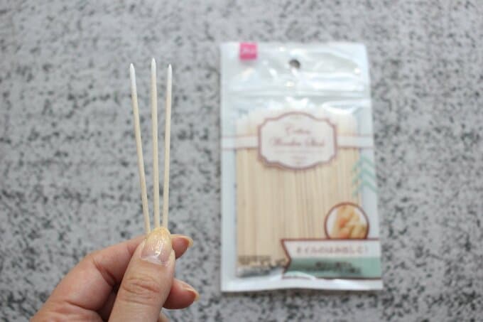 ダイソーコットンウッドスティック